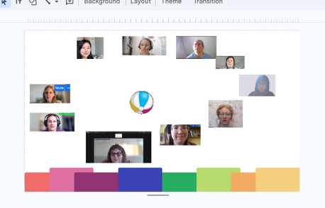Teachers participating in an online Teaching Young Learners course activity
